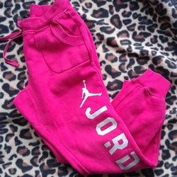 Nike Air Jordan Sweatpants Pink