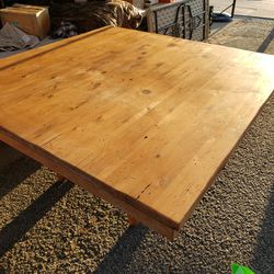 Solid Pine Wood Table 