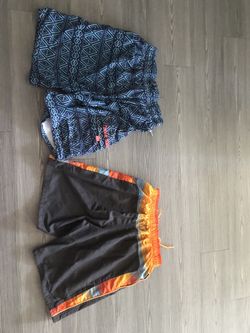 swimming shorts, size L blue, Nike size M, like new! any for $ 5