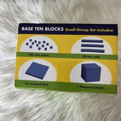 Base Ten Blocks Small Group Set 