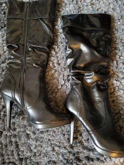 JCP high heel boots