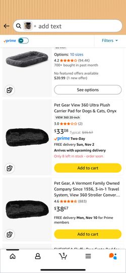 XS Dog Or Cat Carrier And Mat