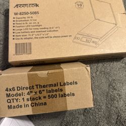 Thermal Printer & Accuteck Scale