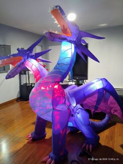 Dragon inflatable Halloween yard decor