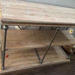 Rustic Entryway Table