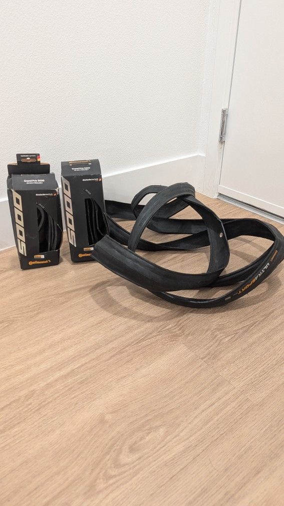 2 Bike Tires 23-622 Continental Ultra Sport