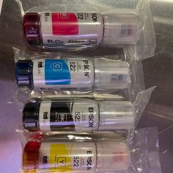 Epson 522 Printer Ink Refill Black/Cyan/Magenta/Yellow Ultra High Yield Ink Cartridge Refill, 4/Pack