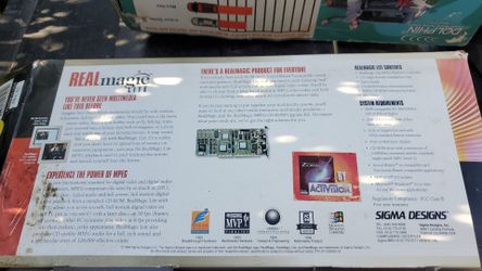 New real magic lite MPEG playback controller