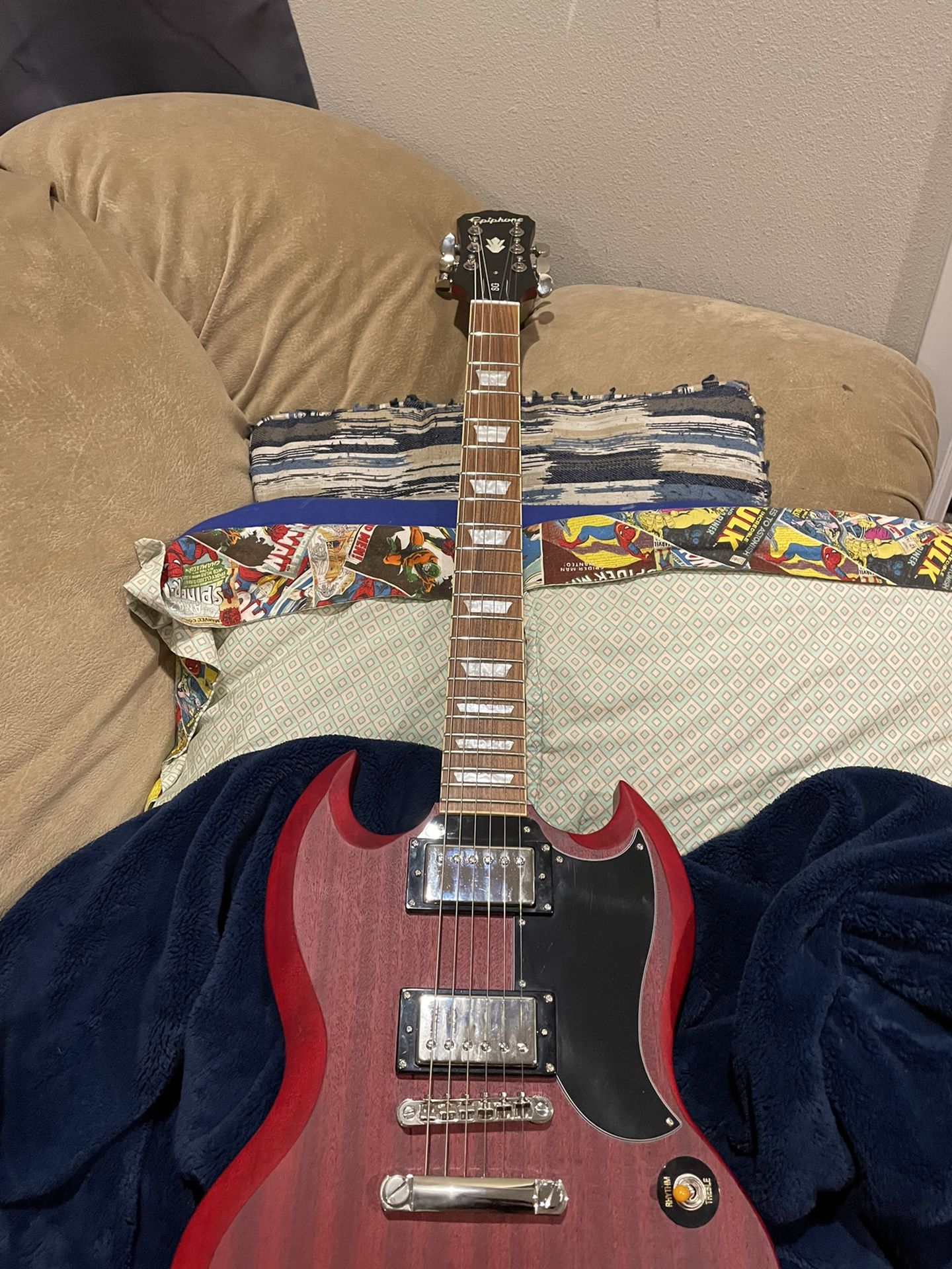 New Rosewood Red Epiphone Sg