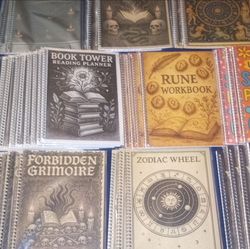 Themed Spiral Notebooks Set – Grimoire, Zodiac, Rune & More