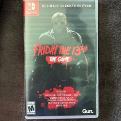 Friday The 13th Nintendo Switch