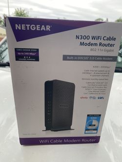 Wifi Cable Módem Router