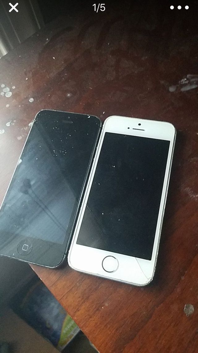 iPhone 5 and 5s (for parts )