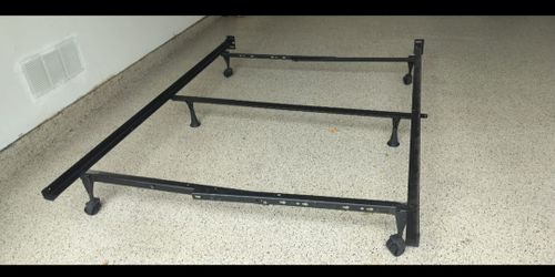 Metal bed frame queen, full or twin size.