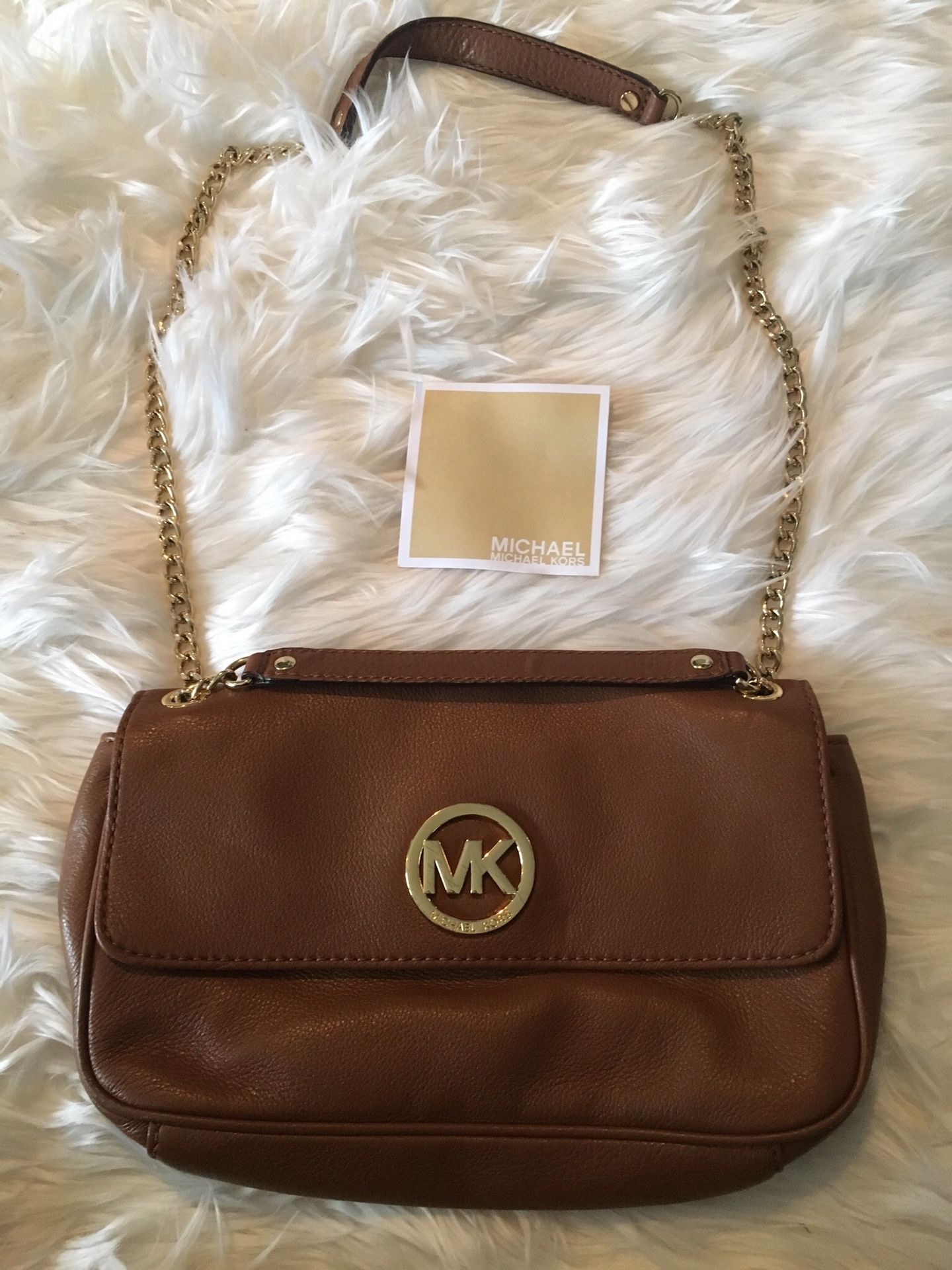 Authentic Leather Michael Kors Purse for Sale in Norris City, IL - OfferUp