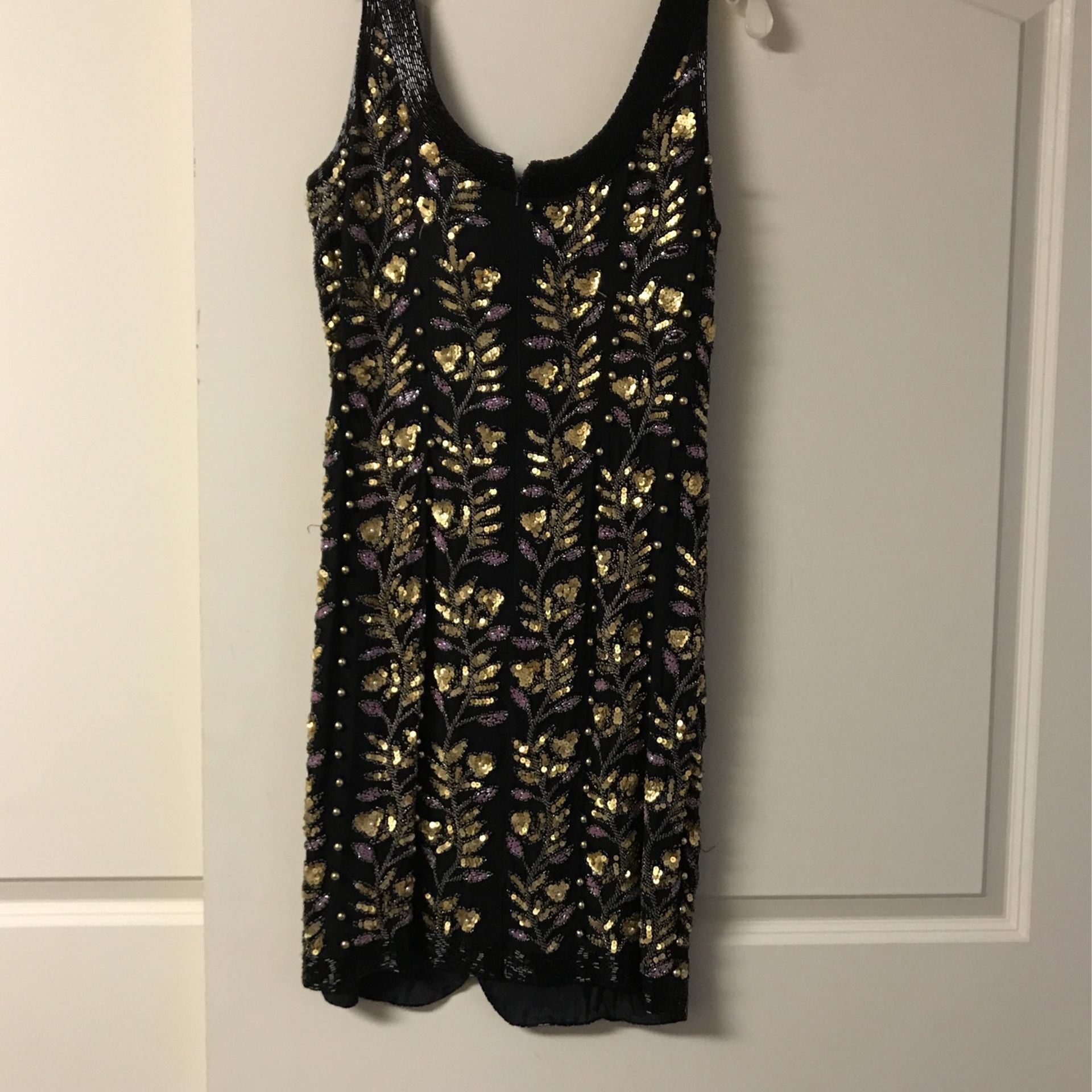 Silk And Beaded Dress