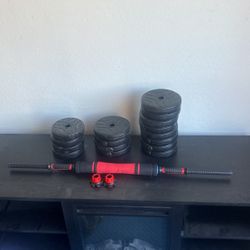 Barbell + Weights