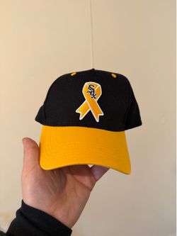 Chicago white Sox cibco ribbon awareness hat snap back