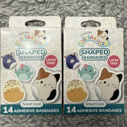 Squishmallows Adhesive Bandages / Latex Free