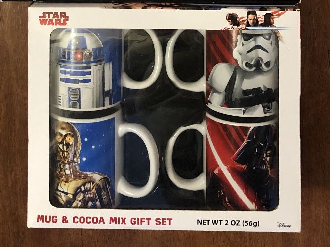 Brand new Star Wars Coffee Mugs Ceramic 4 Mug Set ( pick up only)