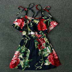 🌹👗🌺  flower pattern dress!!!