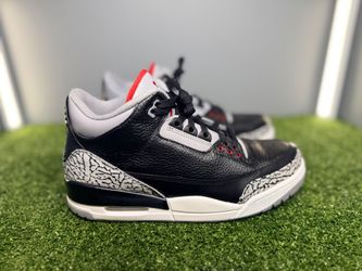 Jordan 3 black cement size 9