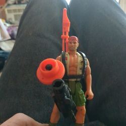 Harpoon Harrison action figure from the Jurassic Park Series 2 toy line