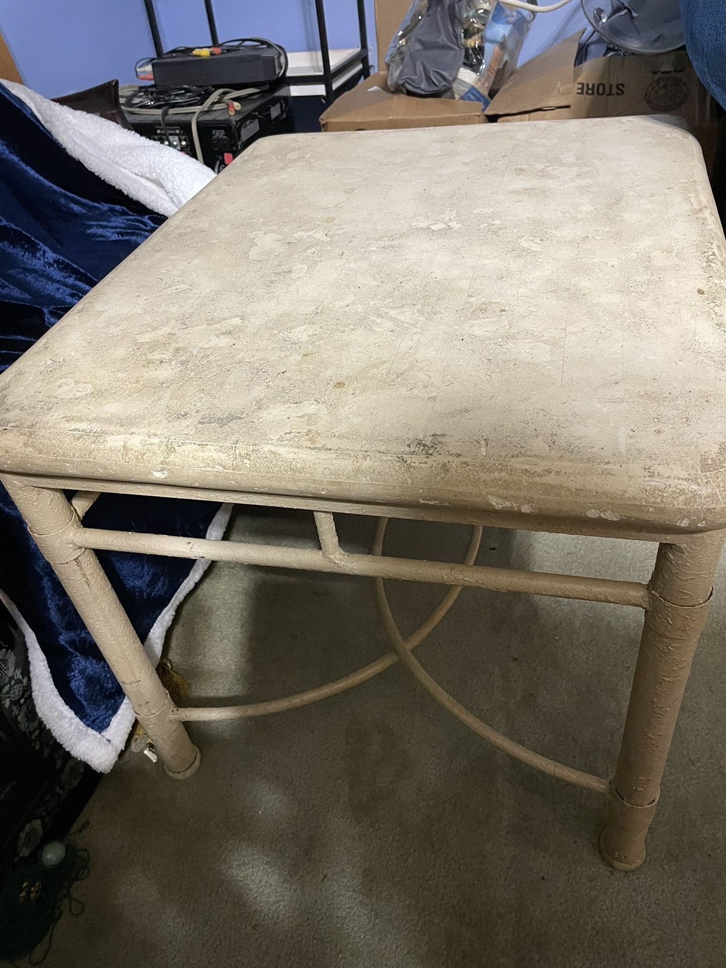 Fossil Stone End Tables 