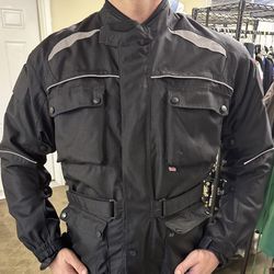 XL Black Noru Bosui Waterproof Jacket