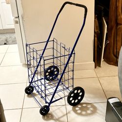 Folding Outdoor Utility Cart, Shopping Cart