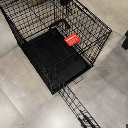 Folding Wire Dog Crate 24"L x 18"W x 19"H