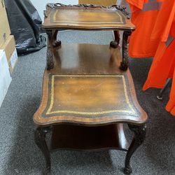 Vintage Two Tier End Table 