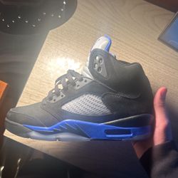 Air Jordan 5 Retro (Black & Blue)