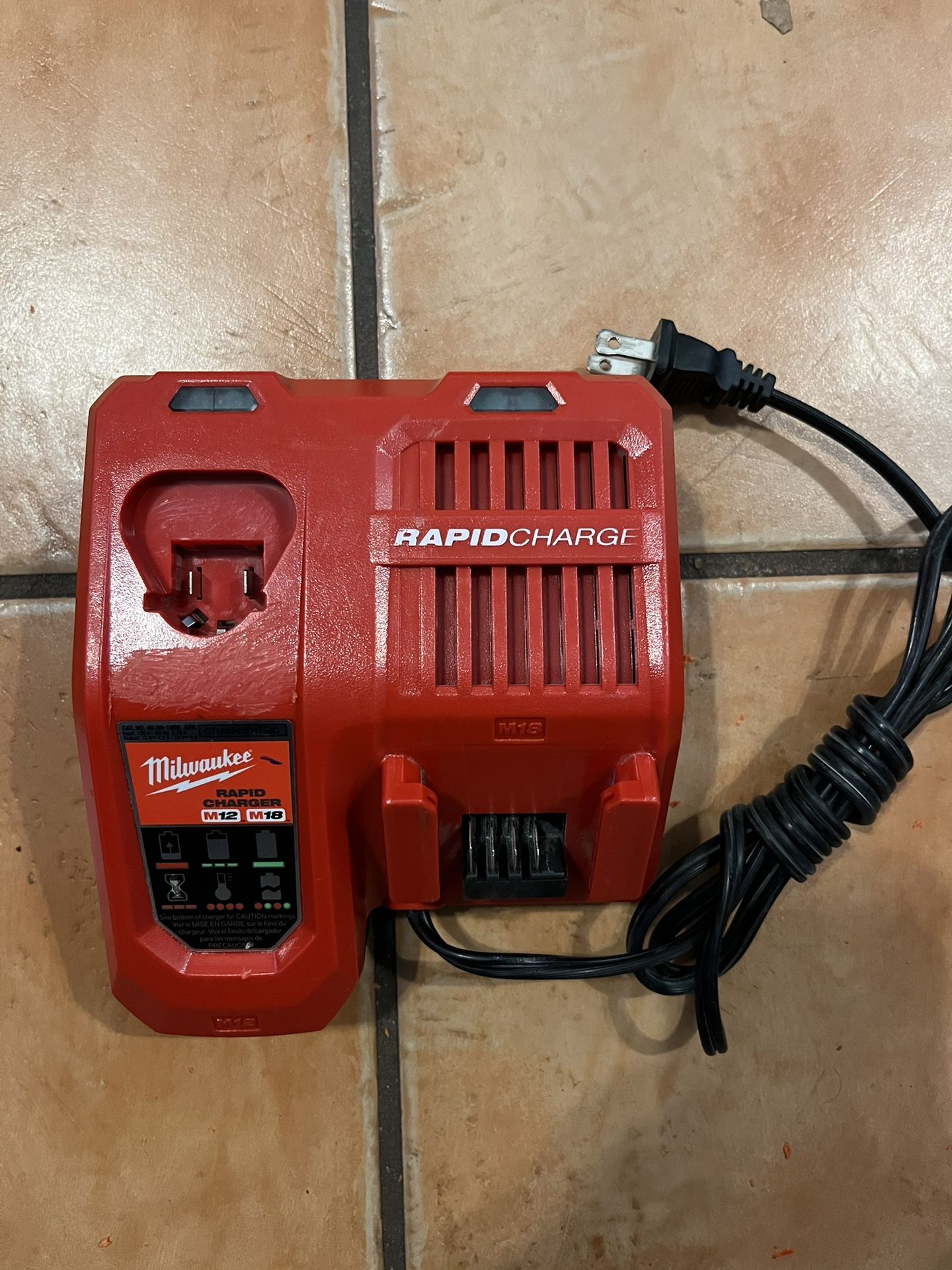 Milwaukee Rapid Charger