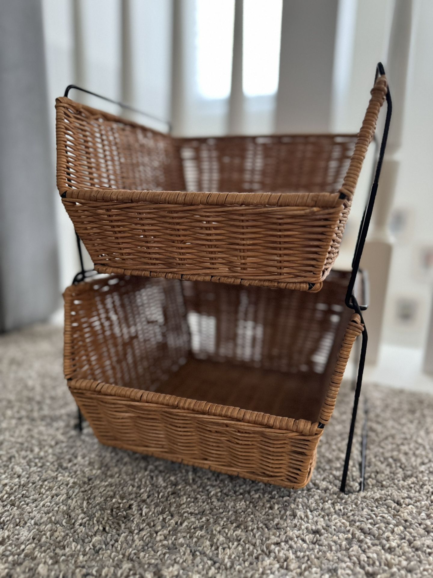 Woven Basket Organizer