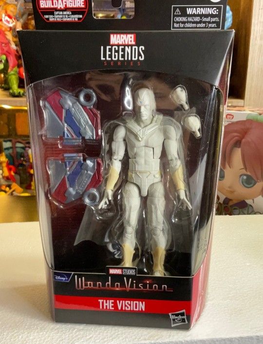 Marvel Legends 6" Disney+ WandaVision BAF Captain America White Vision