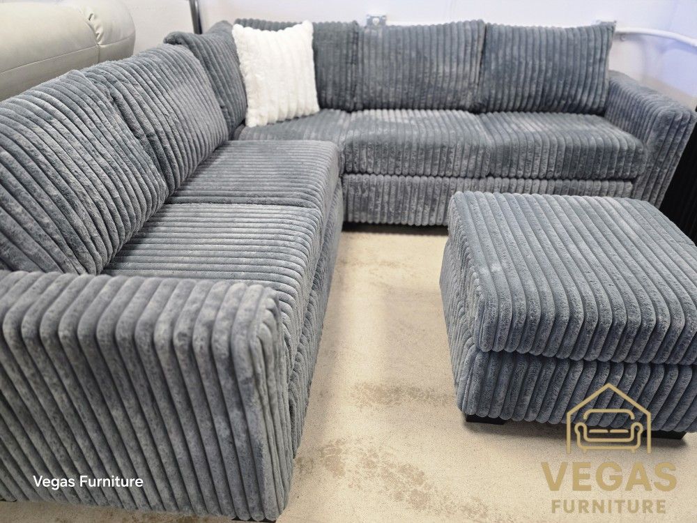 Sectional-w-ottoman