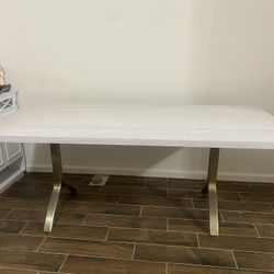 West Elm Dining Table ( Optional With Chairs )