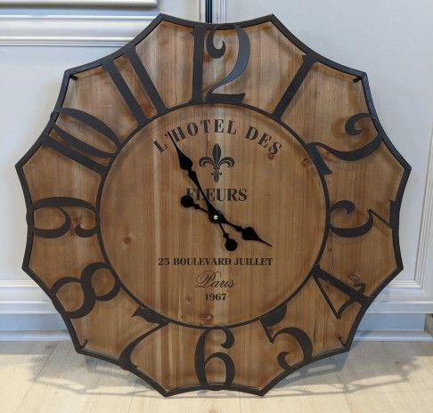 Large Stylish Wall Clock