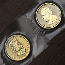 Canadian 1/4oz Gold Maple Leaf .9999 Fine Gold Coins!