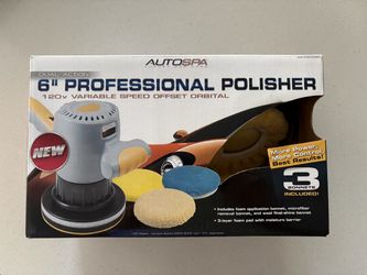 AutoSpa 6" Dual-Action Professional Orbital Polisher