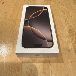iPhone 16 Pro – 128GB – Desert Titanium (T-Mobile) – Brand New
