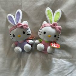 Hello Kitty TY Sanrio Basket Bunnies
