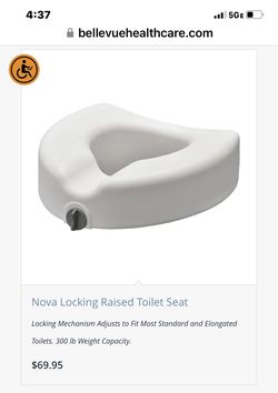 5” Toilet Seat - Riser