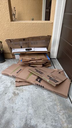 Moving boxes used
