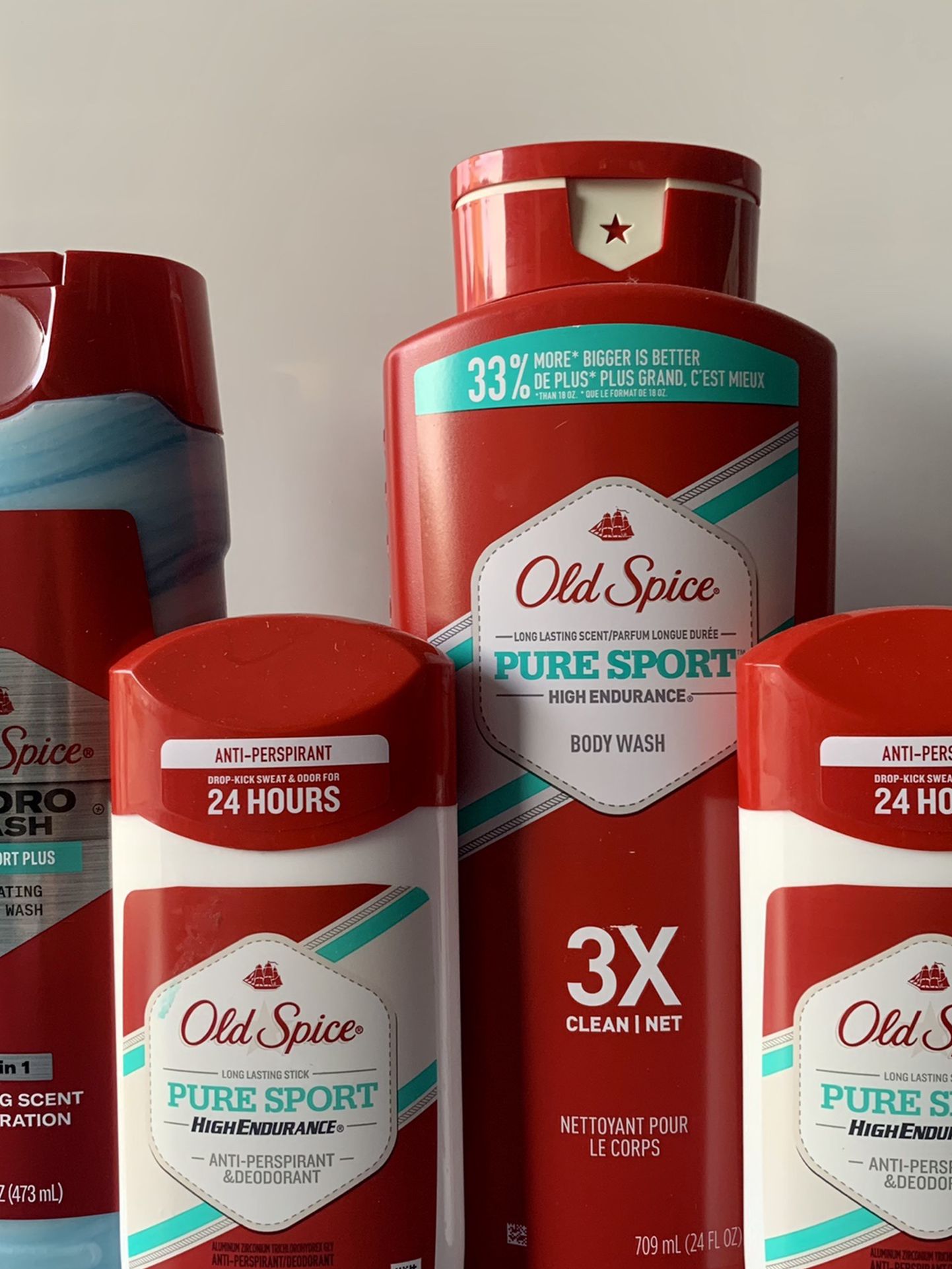 Old Spice Pure Sport Bundle All For $13