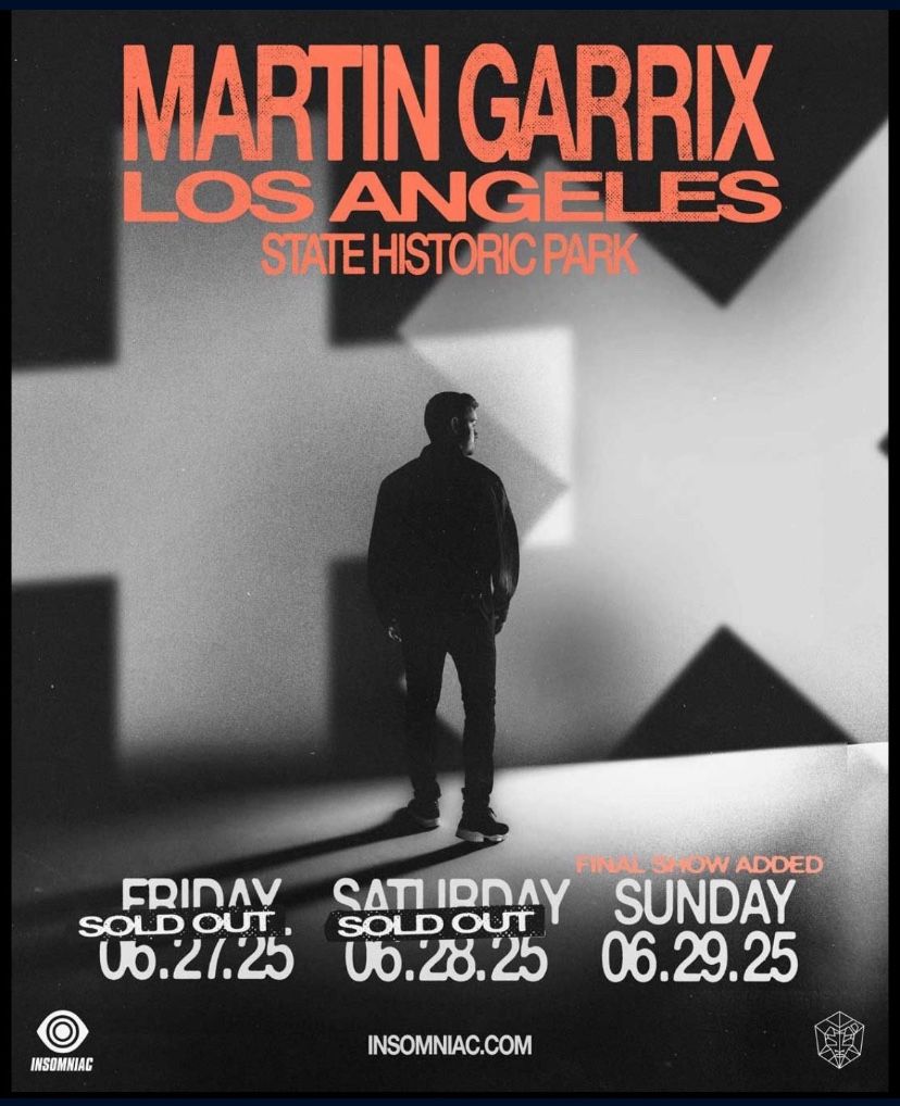 Martin Garrix 6/27 Friday Tickets For LA