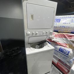 Kenmore 27" Wide Apartment Size Top Load Washer And Gas Dryer Set Stackable Stacked Single Unit 