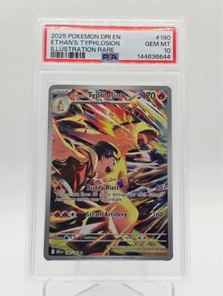 Ethan’s Typhlosion PSA 10