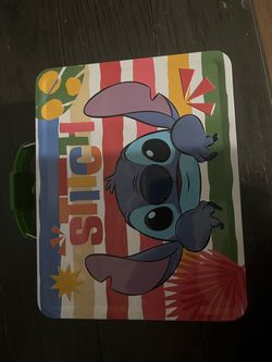 Stitch tin lunch box